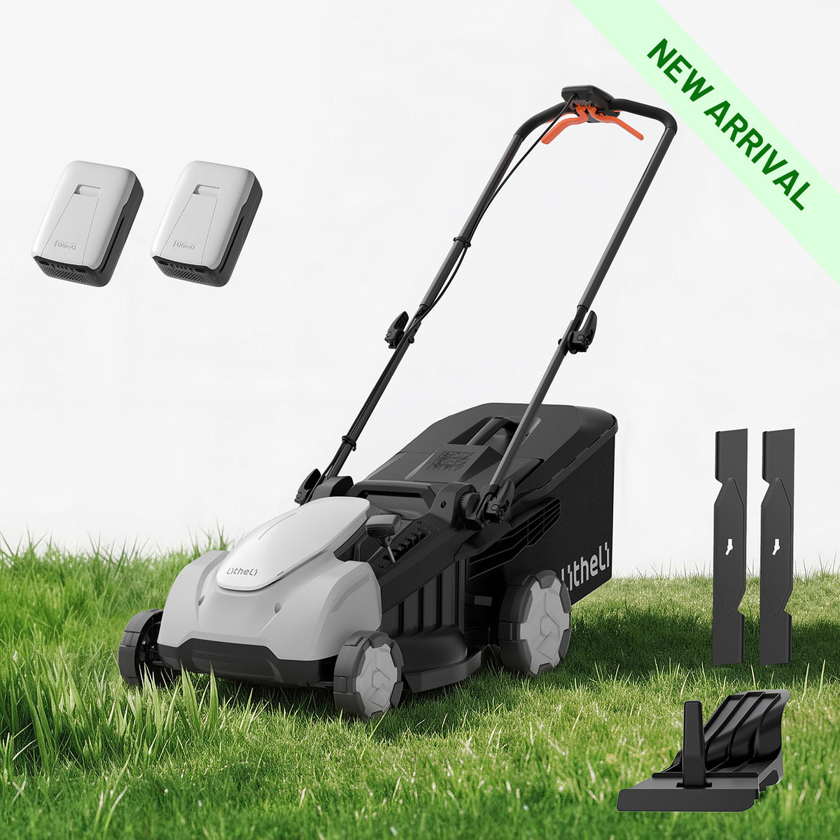 U20 40V 18"  Brushless Self-propelled Lawn Mower | Includes 2 × 5.0Ah Batteries