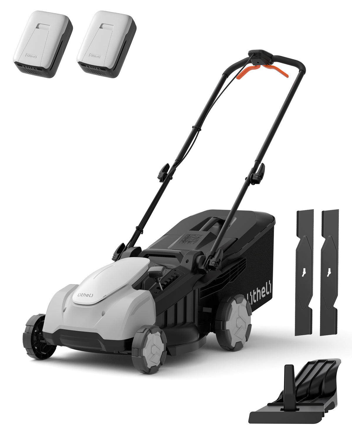 U20 40V 18"  Brushless Self-propelled Lawn Mower | Includes 2 × 5.0Ah Batteries