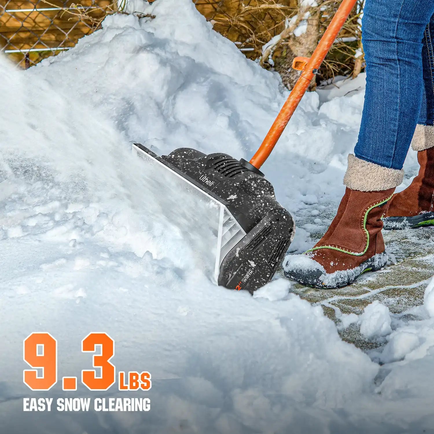 Shovel Tool Home Depot Snow Joe Cordless Shovel Souffleuse A Neige