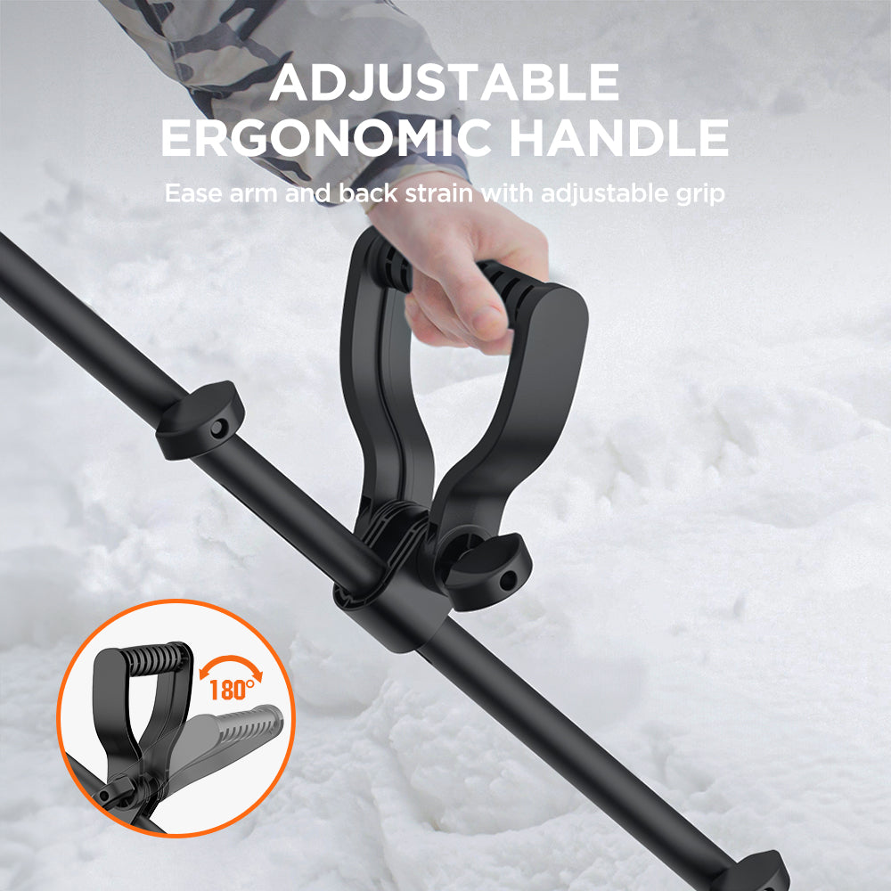12" Brushless Cordless 20V Electric Snow Shovel With 4.0Ah Battery