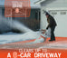 U20 2x20V 14" Brushless Cordless Snow Shovel | Includes 2×4.0Ah Batteries | 30min Runtime, 20ft Snow Throw