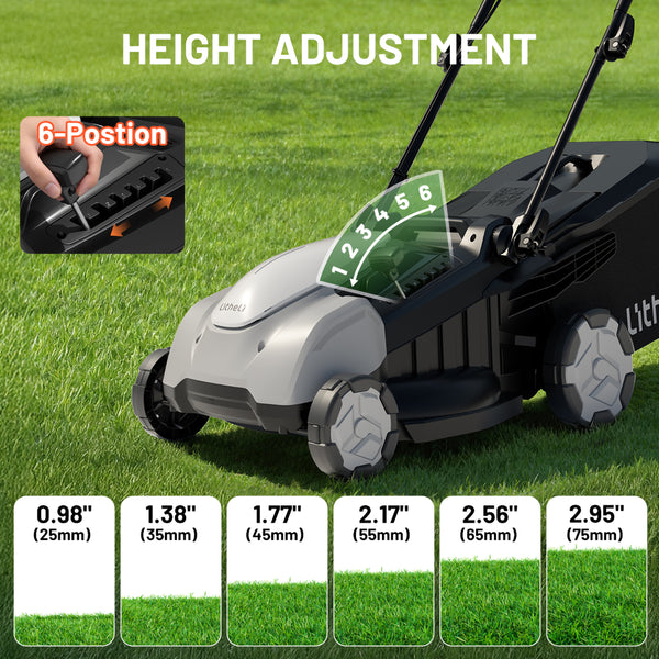 U20 40V 18"  Brushless Self-propelled Lawn Mower | Includes 2 × 5.0Ah Batteries