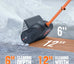 U20 2x20V 12" Brushed Cordless Snow Shovel | Includes 1x4.0Ah + 1x2.0Ah Batteries | 9.3lbs, 20ft Snow Throw