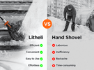 U20 2x20V 13" Brushless Cordless Snow Shovel | Lightweight, 18.4ft Snow Throw(Tool Only)