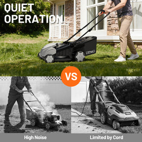 U20 40V 18"  Brushless Self-propelled Lawn Mower | Includes 2 × 5.0Ah Batteries