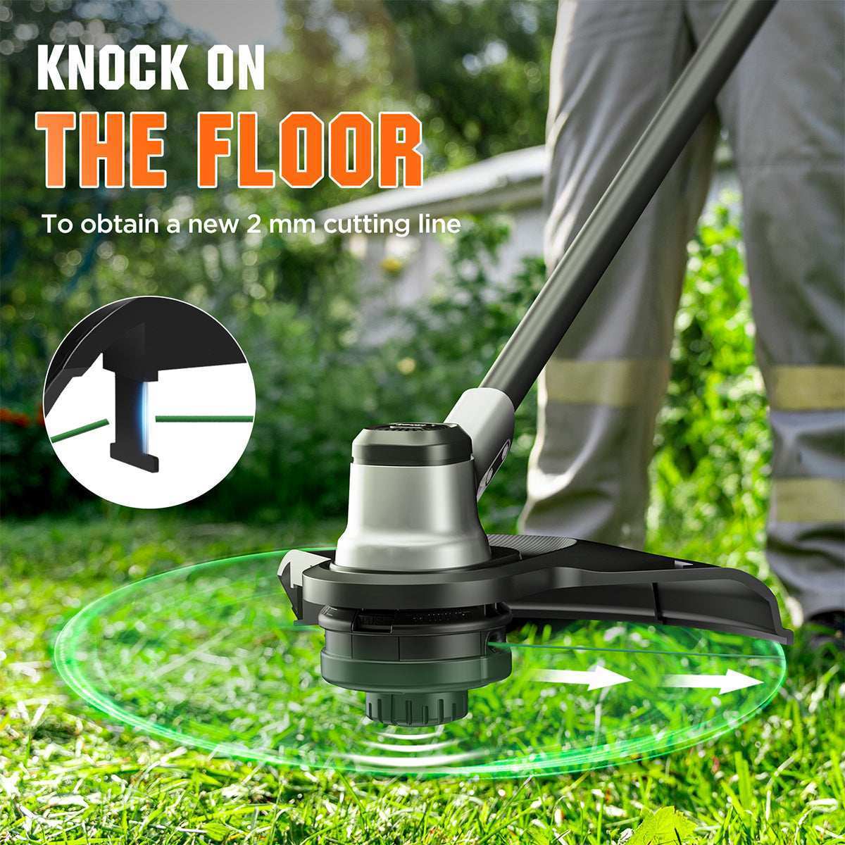 40V Cordless String Trimmer | Litheli