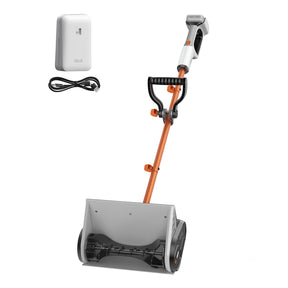 U20 20V 12" Brushed Cordless Snow Shovel | Includes 1x4.0Ah Battery | 9.3lbs, 20ft Snow Throw