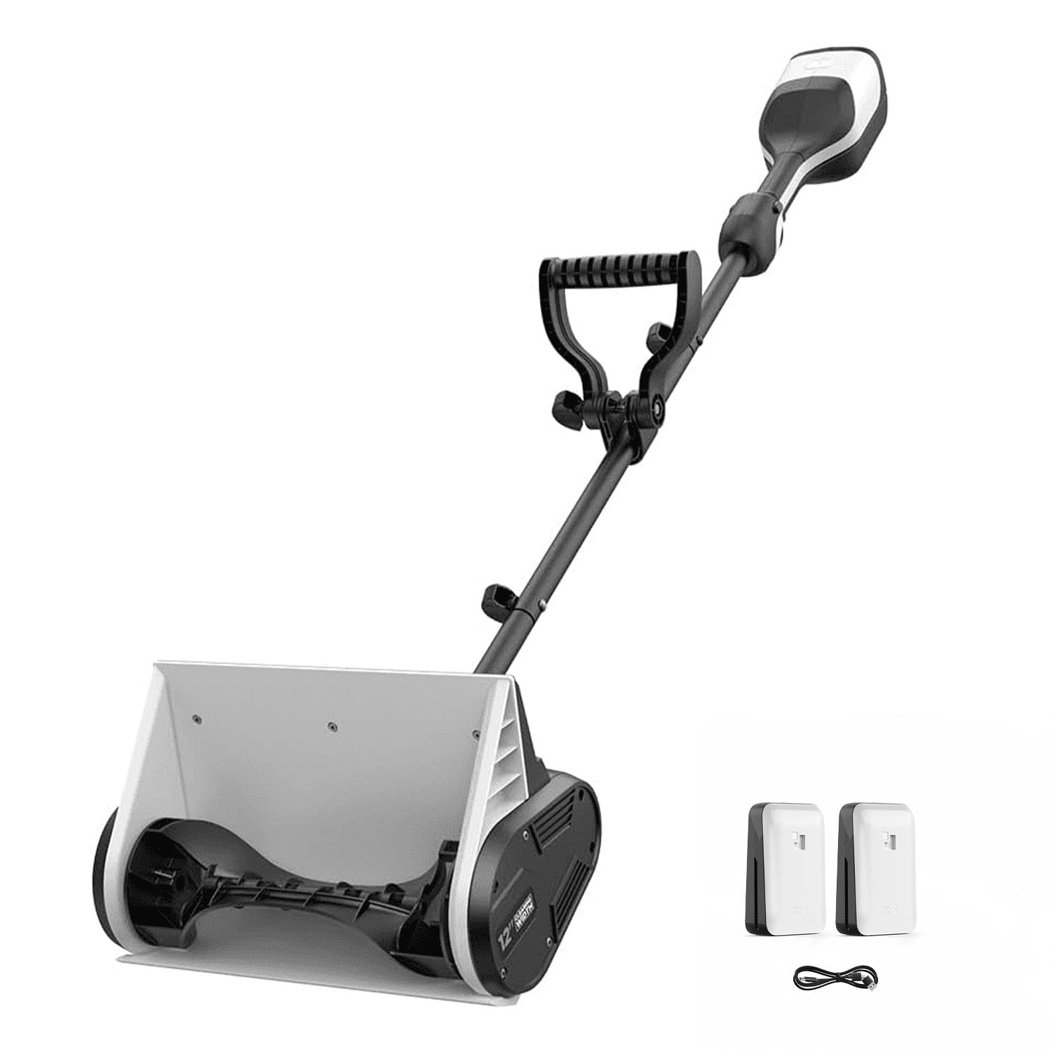 13''  Brushless Cordless 20V Electric  Snow Shovel  With 2*2.5Ah Battery