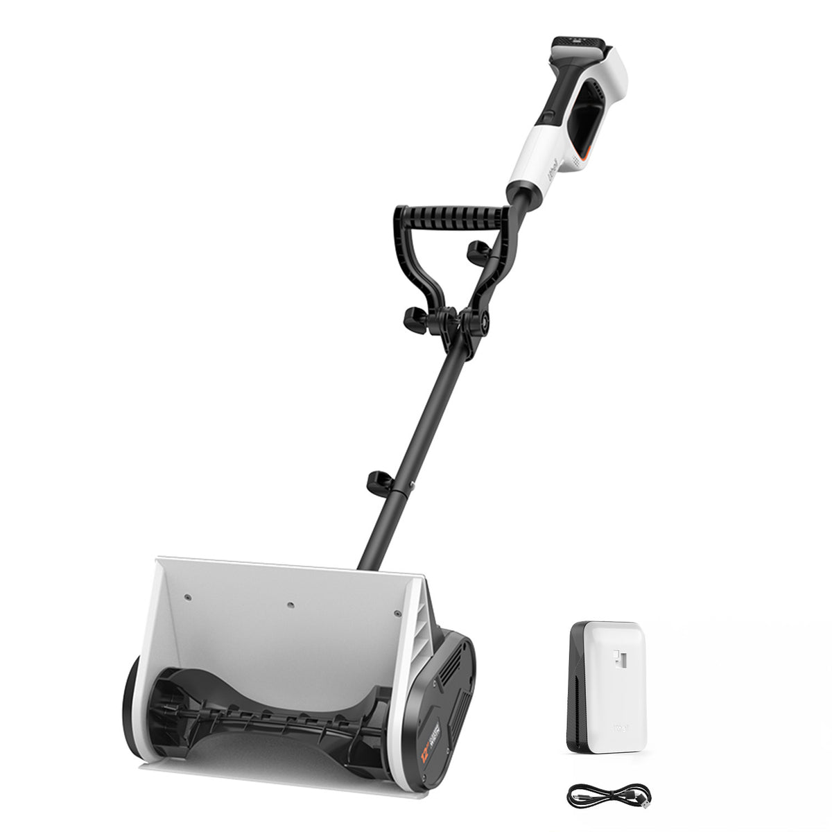 12" Brushless Cordless Electric 20V  Snow Shovel With  4.0Ah Battery