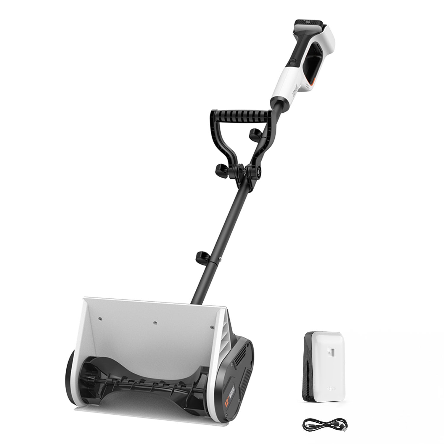 12" Brushless Cordless Electric 20V  Snow Shovel With  4.0Ah Battery