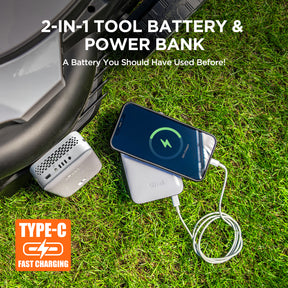 Litheli 6-Inch Cordless Mini Chainsaw|with 2.0Ah Battery Options