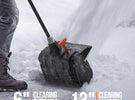 U20 2x20V 13" Brushless Cordless Snow Shovel | Lightweight, 18.4ft Snow Throw(Tool Only)