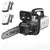 Litheli U20 40V Brushless Chainsaw with 12-inch bar and 2.0Ah battery option – lightweight cordless electric chainsaw for homeowners and gardeners