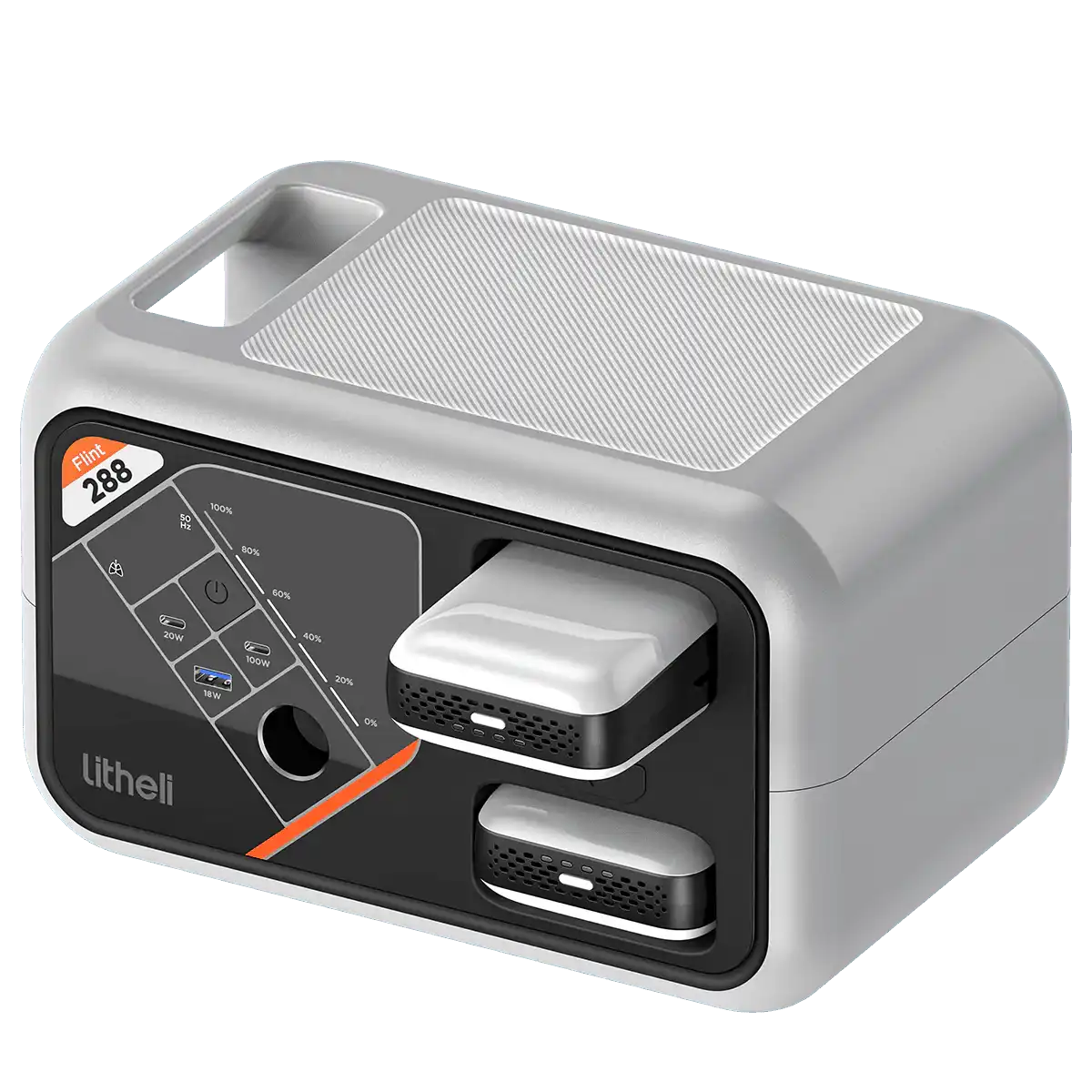 Durable safe power station with advanced battery management and temperature protection