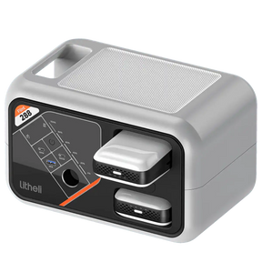 Durable safe power station with advanced battery management and temperature protection