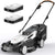 Litheli U20 40V 18-Inch Cordless Lawn Mower with Brushless Motor and 4.0Ah Battery