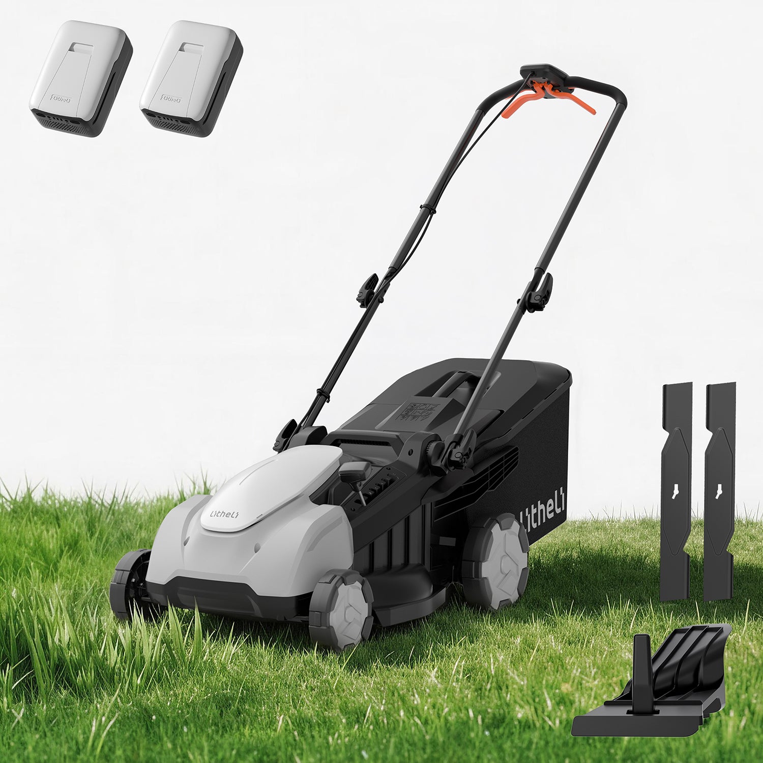 U20 40V 18"  Brushless Self-propelled Lawn Mower | Includes 2 × 5.0Ah Batteries