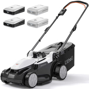 Litheli 40V brushless and brushed lawn mower models with grass catcher