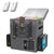 Backpack car fridge with swappable U20 lithium battery providing up to 6 hours runtime