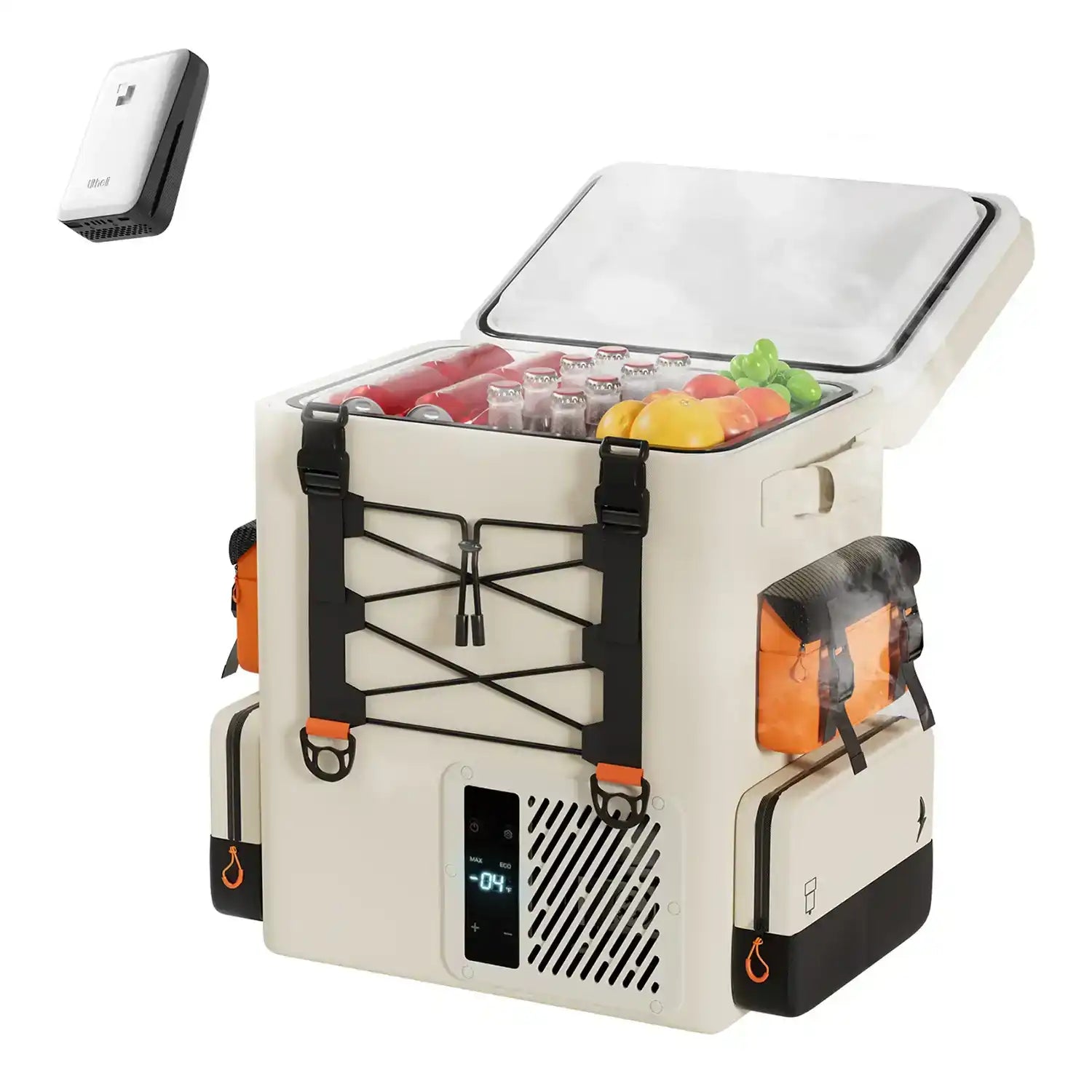 Litheli FrozenPack: The First Backpack Car Fridge|Includes  4.0Ah  Batteries