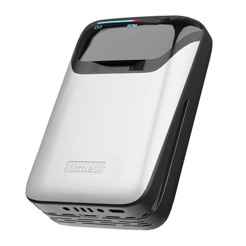 Litheli U20 4-in-1 Mix Smart Charger, 100W Fast Charging Station for All U20 Batteries, Versatile Portable Charger, 30-Minute Fast Dual Charging