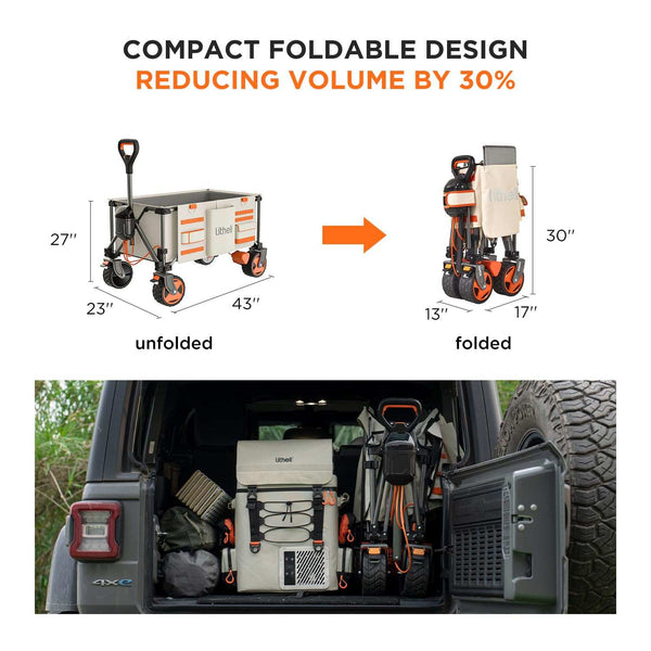 Litheli eWagon W2 Pro: The Ultimate Electric Camping Wagon