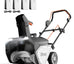 U20 2×20V 20" Brushless Cordless Snow Blower |Includes 4x4.0Ah Batteries | 180° Chute, LED Headlights
