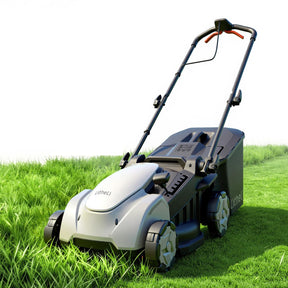 Litheli 40V Electric Lawn Mower 16″, Battery Push Mower with Brushless Motor, 6 Position Height Adjust, 2-in-1 Bagging & Mulching, Without Battery & Charger