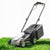 Litheli Cordless Lawn Mower 14 Inch, Brushless Battery Powered Push Mower (Tool Only), 5-Position Height Adjustment, 9-Gallon Bag, Lightweight Grass Cutter for Garden Yard Farm