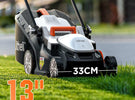Handy+ U20 20V 13" Cordless Lawn Mower | Includes 1 x 4.0Ah SE Battery | Effortlessly Tackle Lawns up to 1300 Sq. Ft.