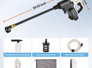 Litheli U20 Brushless High-Pressure Water sprayer|with 1 x 4.0Ah SE Battery Options