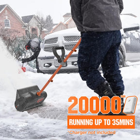12" Brushless Cordless 20V Snow Shovel With 4.0Ah Battery