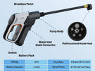 Litheli U20 Brushless High-Pressure Water sprayer|with 1 x 4.0Ah SE Battery Options