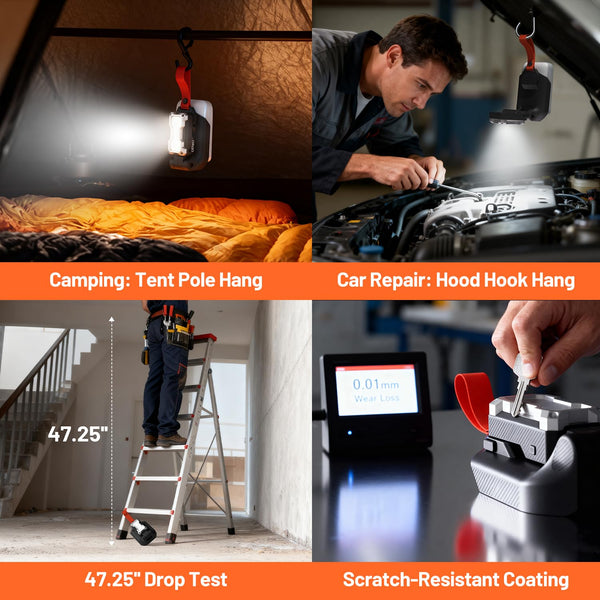 Litheli U20 20V Cordless LED Work Light Variants
