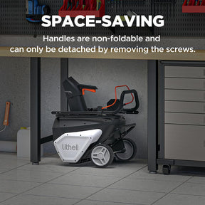 U20 2×20V 20" Brushless Cordless Snow Blower | 4x4.0Ah Batteries | 180° Chute, LED Headlights