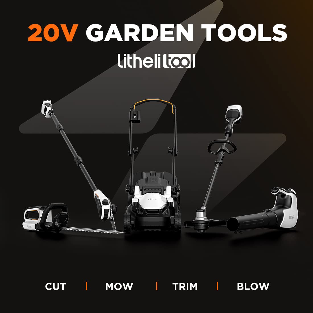 2x20V U20 2x4.0Ah Cordless Brushless Leaf Blower (Tool Only)