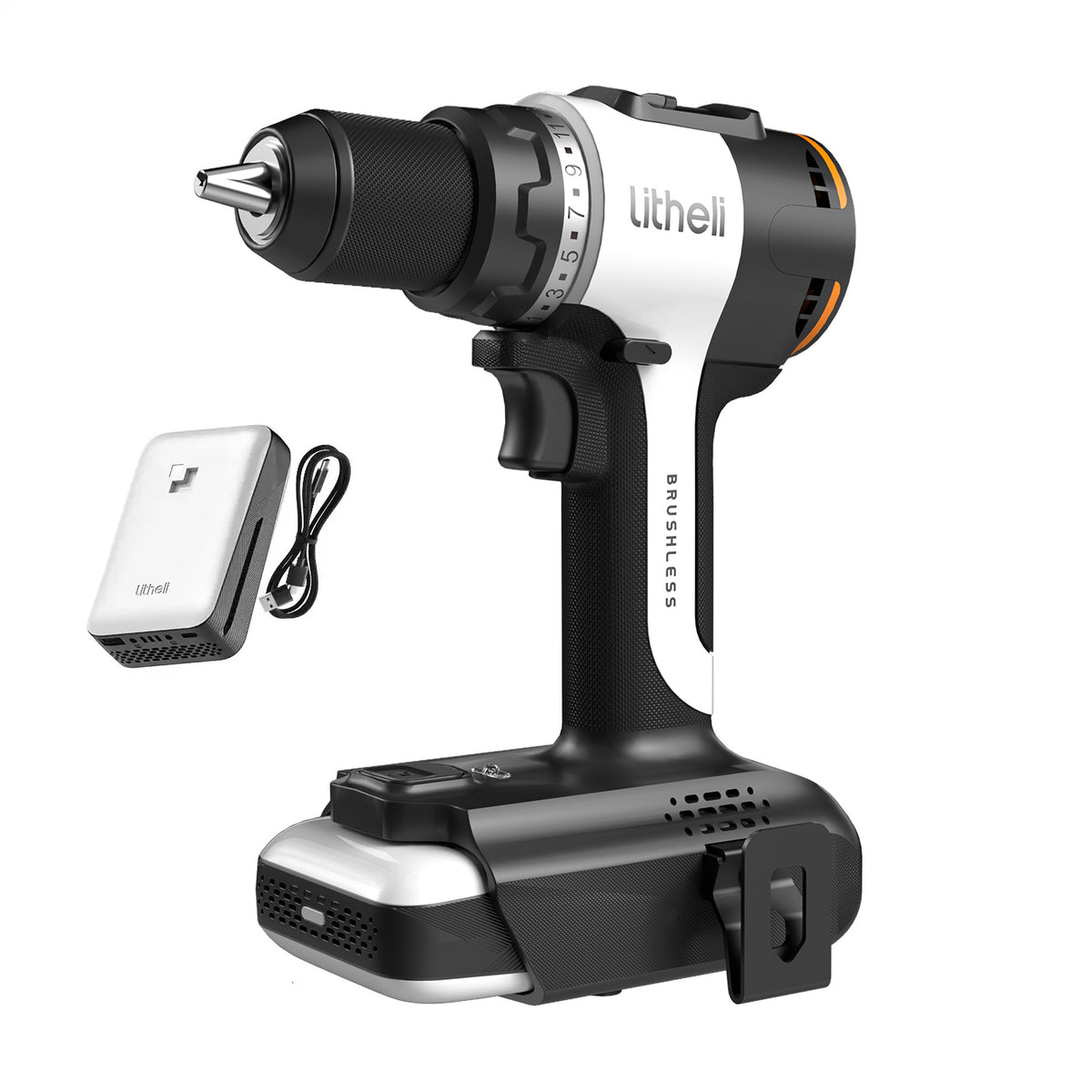 Litheli U20 20V Brushless Cordless Drill Driver|with 2.0SE Battery Options