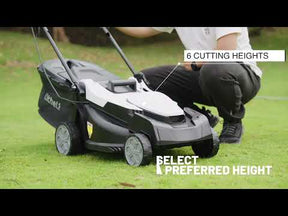 U20 16-Inch Cordless Lawn Mowers | Brushless & Brushed Models with 4.0Ah Battery Options