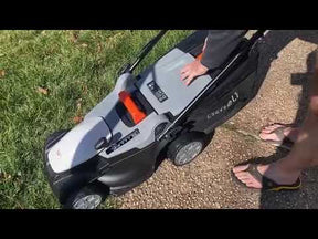 Handy+ U20 40V 16" Cordless Lawn Mower | Includes 2 x 4.0Ah SE Batteries | Effortlessly Tackle Lawns up to 2700 Sq. Ft.