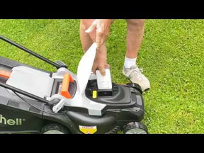 Handy+ U20 20V 13" Cordless Lawn Mower | Includes 1 x 4.0Ah SE Battery | Effortlessly Tackle Lawns up to 1300 Sq. Ft.