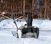 U20 2×20V 20" Brushless Cordless Snow Blower |Includes 2x4.0Ah Batteries | 180° Chute, LED Headlights