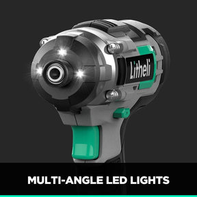 Multi-angle LED lights. More lights, more precision. The optimal deployment of 3 LED units in a circular pattern maximizes visibility around the screw hole, and frees fingers since the lights turn ON/OFF automatically along with the tool. 3 LED lights offer widened visibility in dark working site.