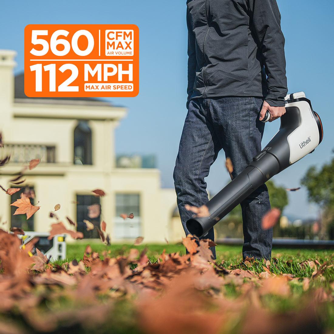 Litheli U20 2x20V Cordless Brushless Leaf Blower