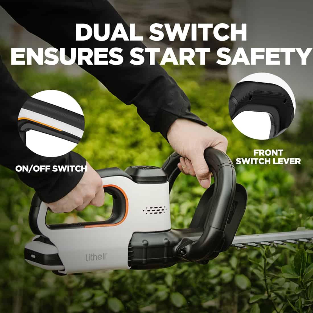 Litheli U20 20V Cordless Hedge Trimmer